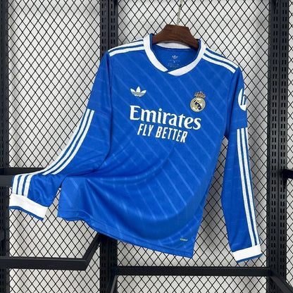 Real Madrid 2025 Long Sleeve Third Jersey