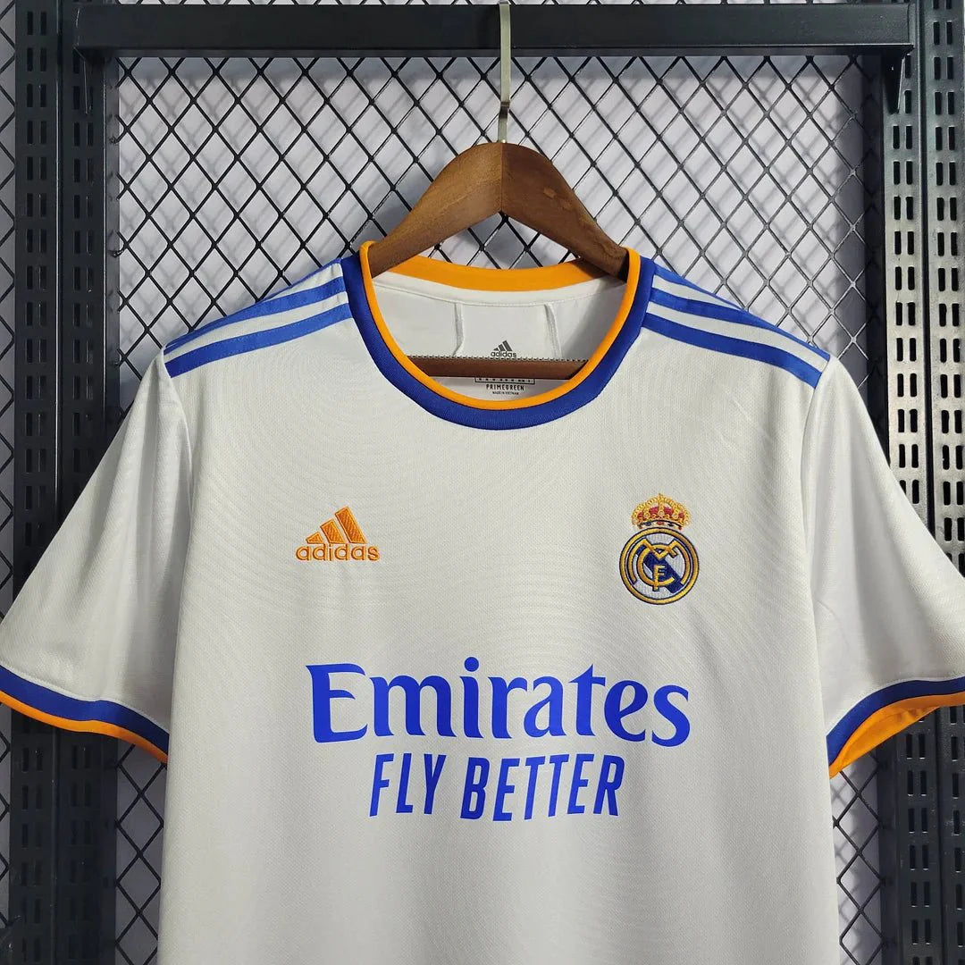 Retro Real Madrid 2021 Home Jersey