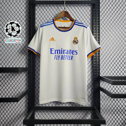 Retro Real Madrid 2021 Home Jersey