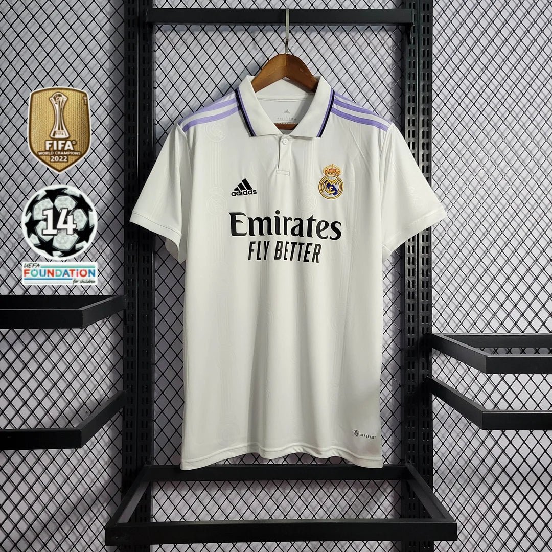 Retro Real Madrid 2022 Home Jersey