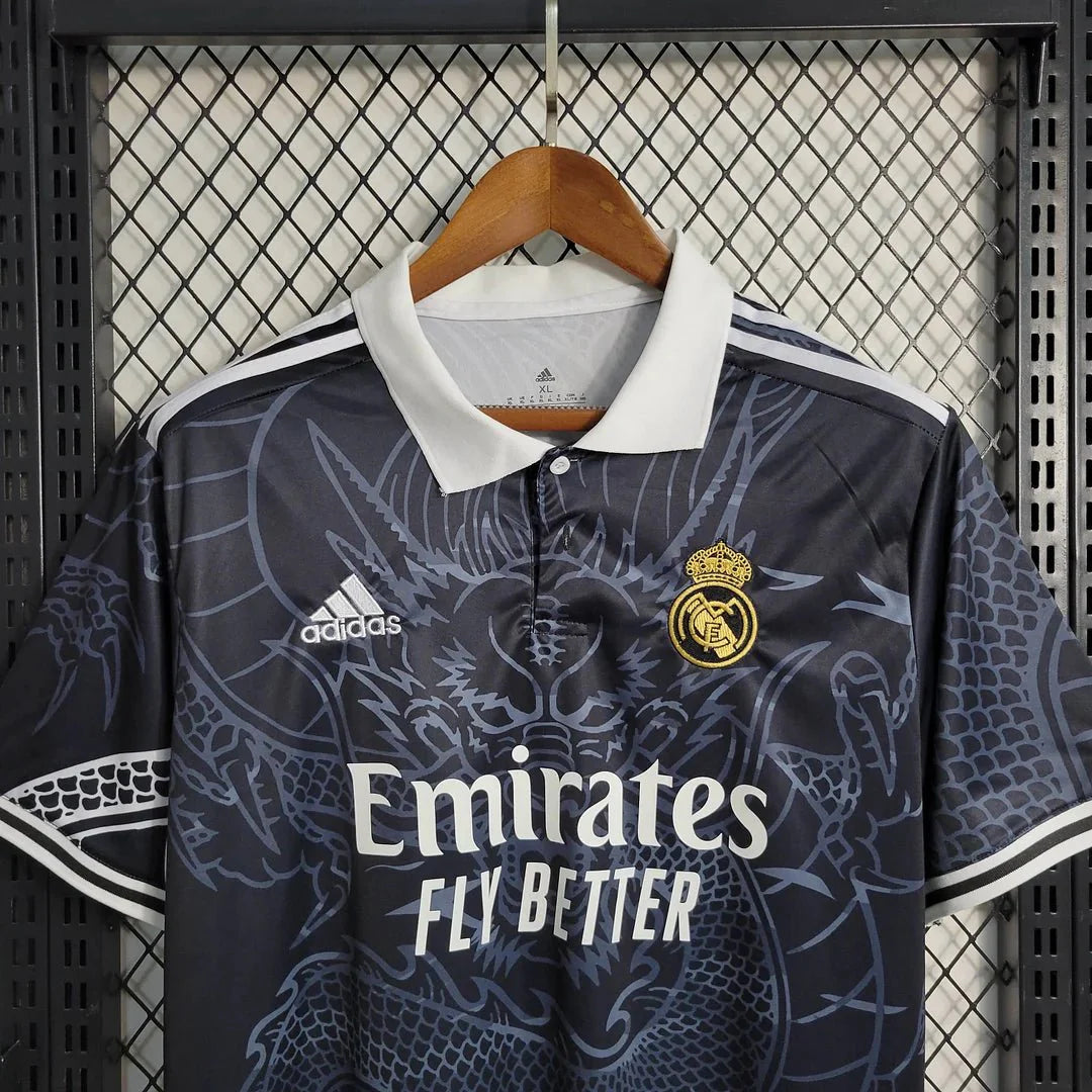 Real Madrid 2024 Navy Dragon Special Edition Jersey