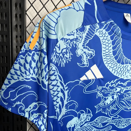 Real Madrid 2024 Blue Dragon Jersey