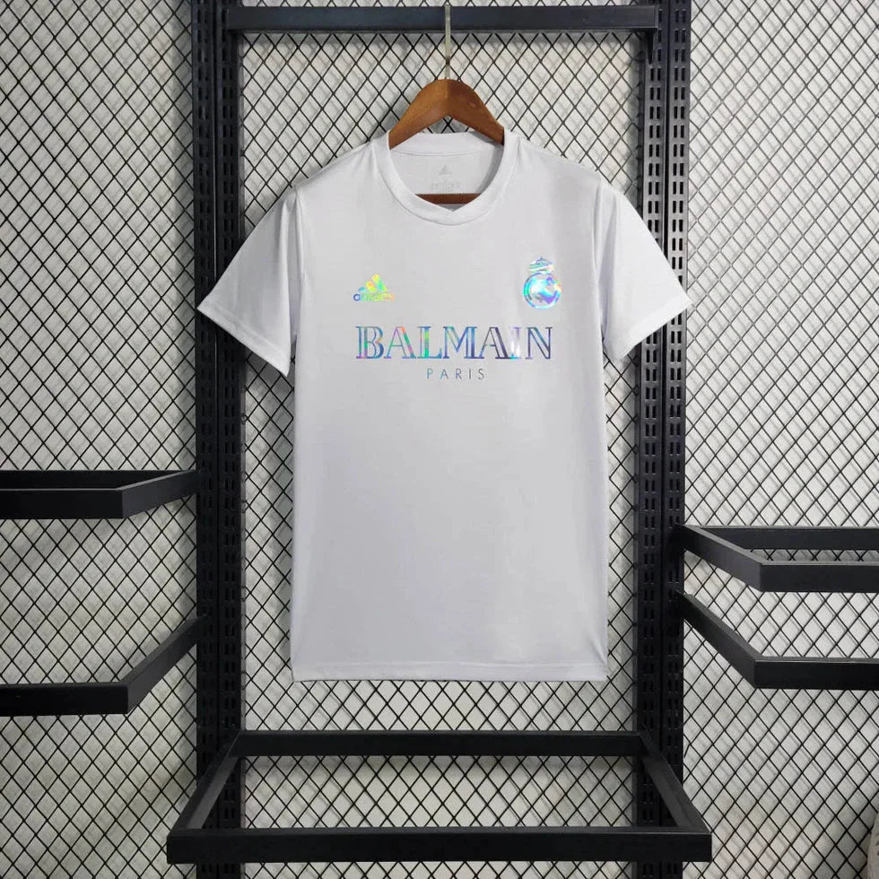 Real Madrid x Balmain 2023 Special Edition White Jersey
