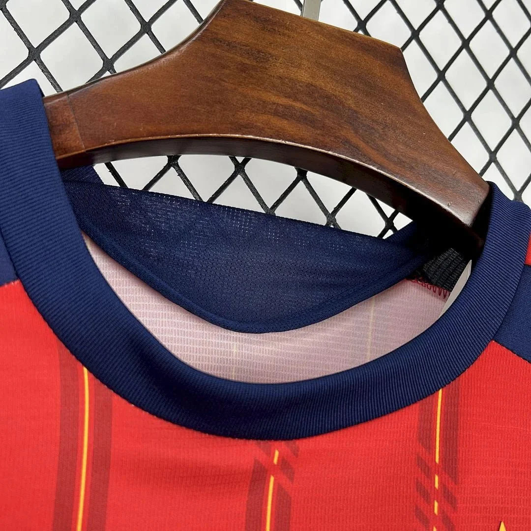 Spain 2026 World Cup Long Sleeve Home Jersey