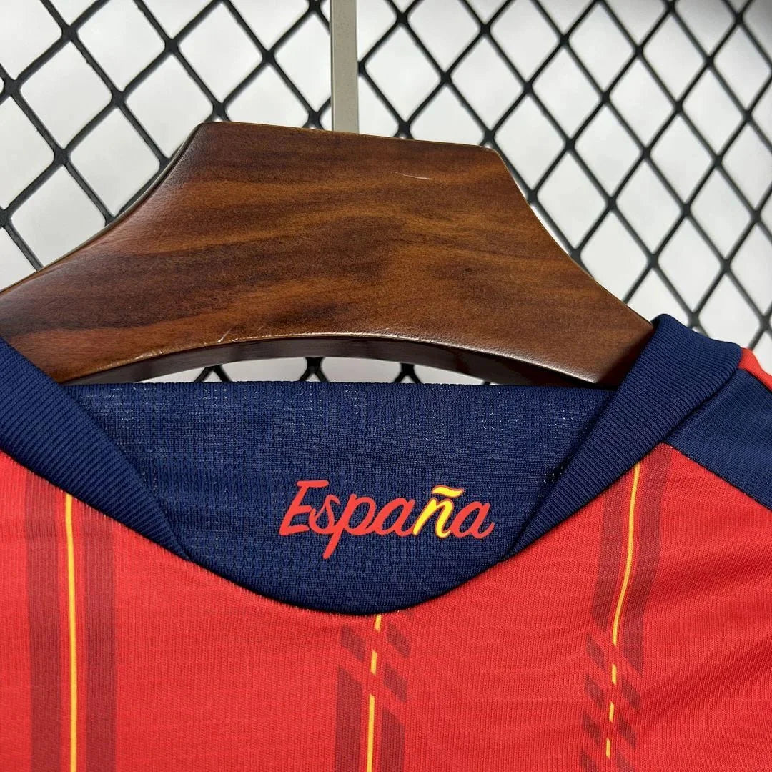 Spain 2026 World Cup Long Sleeve Home Jersey