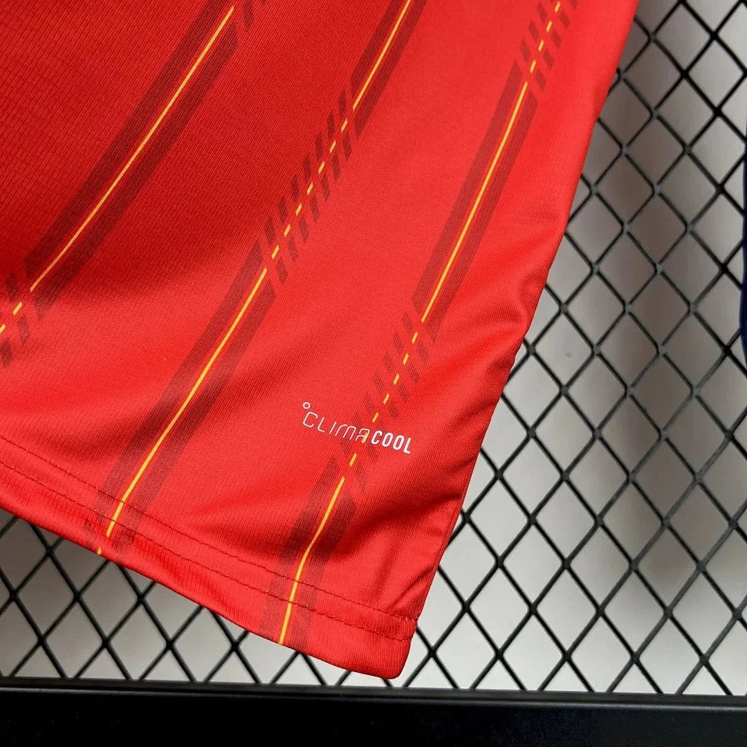 Spain 2026 World Cup Long Sleeve Home Jersey